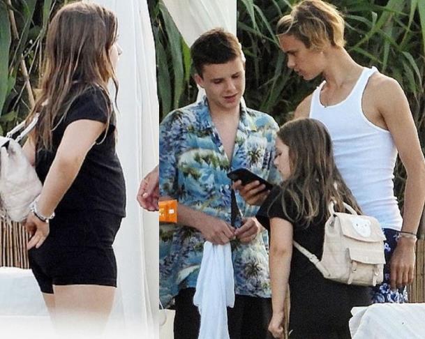 小七贝克汉姆骑马,小七贝克汉姆被二哥抱