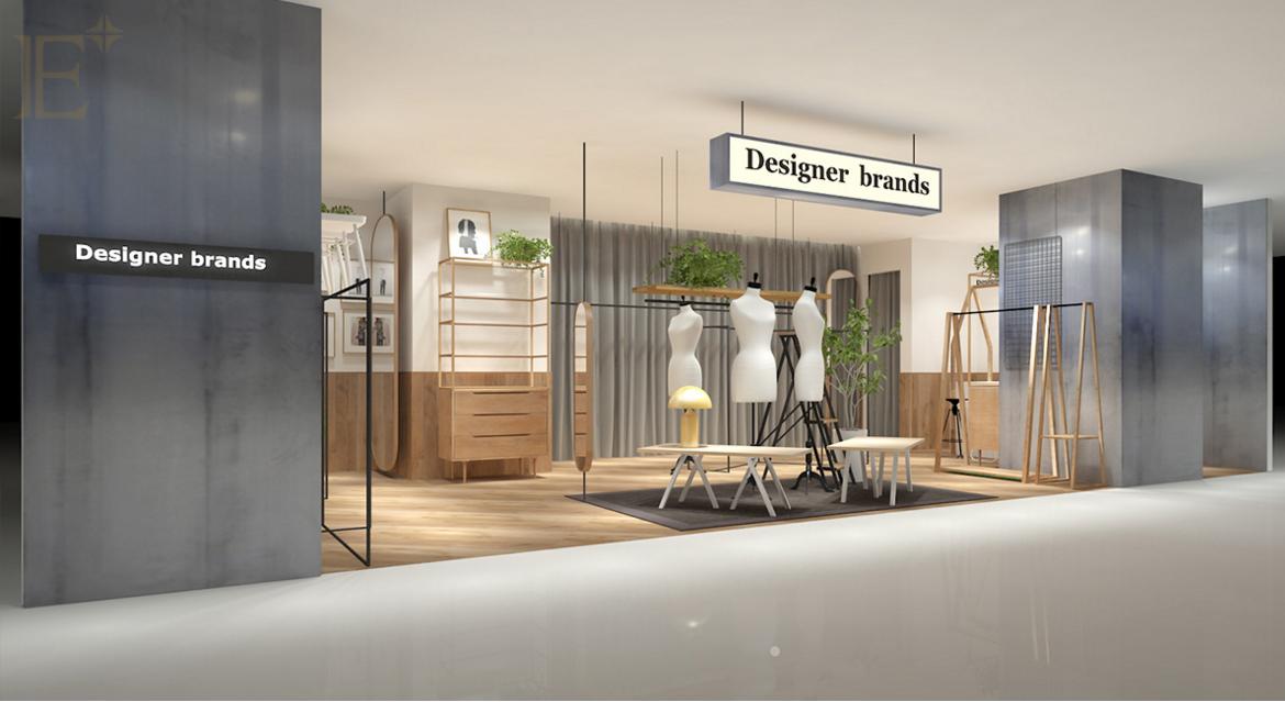 2021最流行服装店铺装修,女装服装批发店铺装修