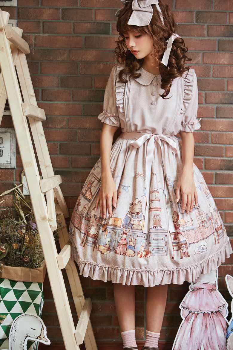 洛丽塔衣服教程,流行服饰之洛丽塔