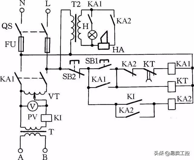 电气互锁正反转接线图,电气图纸怎么看接线图