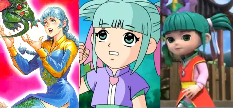 神兵小将变身的各种形态,神兵小将漫画对比