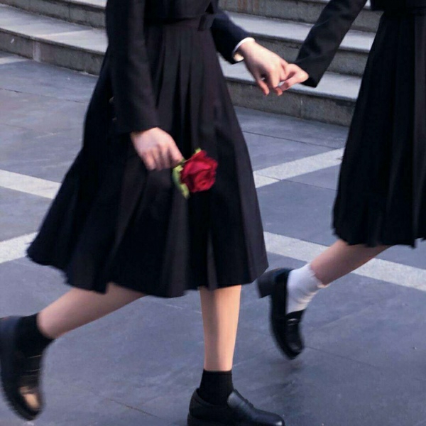 闺蜜头像希望阳光很暖微风不燥,原宿风闺蜜头像三人