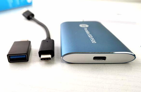 无惧后浪的上下翻腾左右摇摆，HP惠普P5001T移动固态读写稳得很