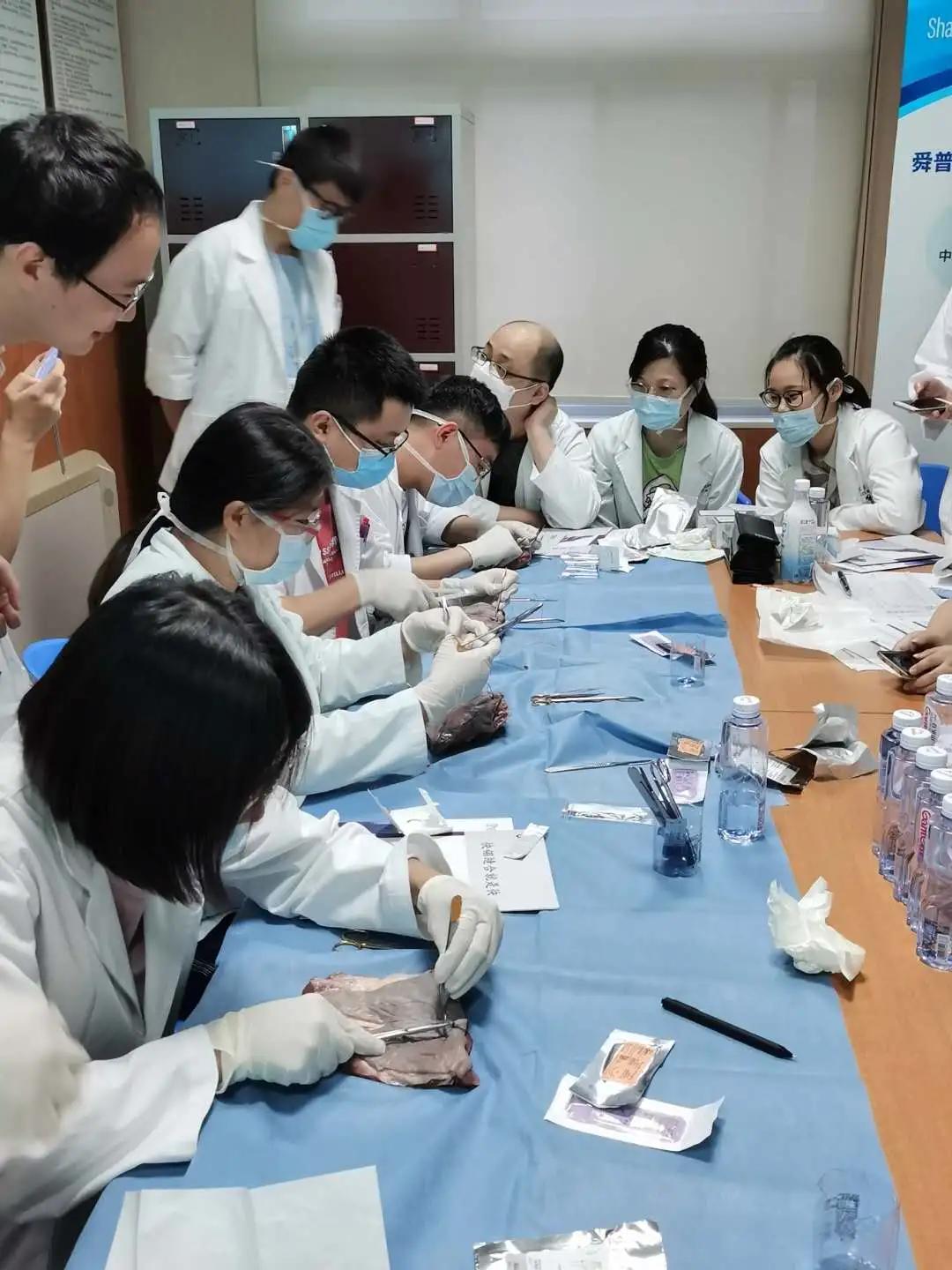 策划缝合技术教学,间断缝合完整流程教学