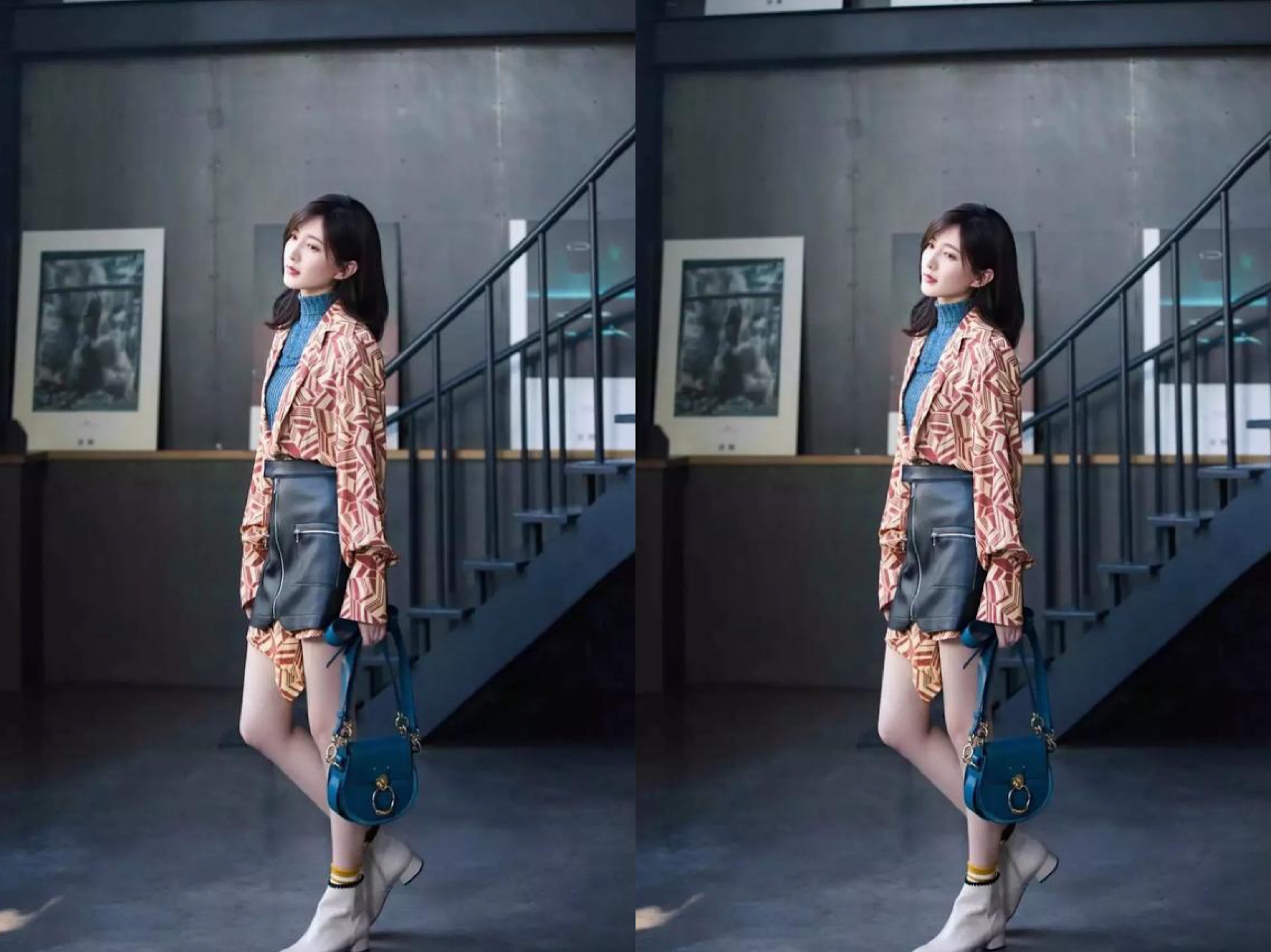 毛衣穿搭与衬衫搭配,冬天毛衣时尚穿法让你秒变小公主