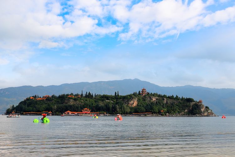 抚仙湖里的小岛,澄江抚仙湖孤山小岛怎么去