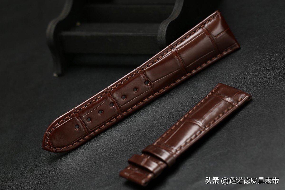 爱马仕腕表鳄鱼皮表带,美洲鳄鱼皮表带和真皮表带的区别