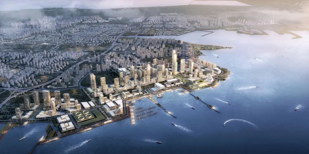 大连城市景观设计,大连钻石海湾城市设计