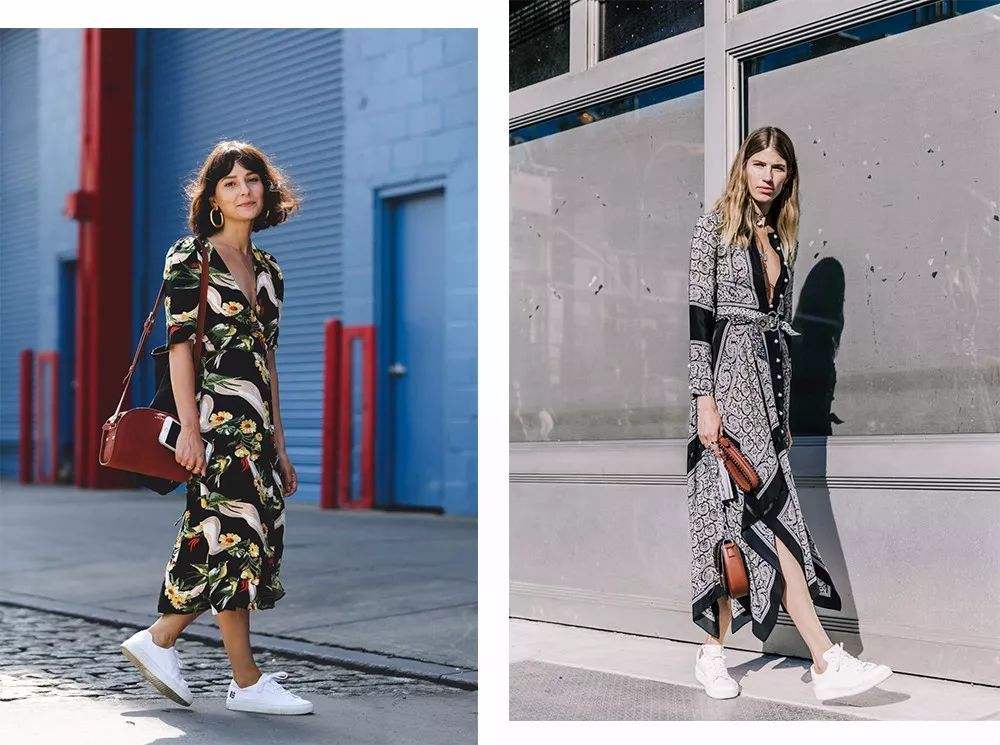 春夏碎花裙显瘦,春夏必买的裙子