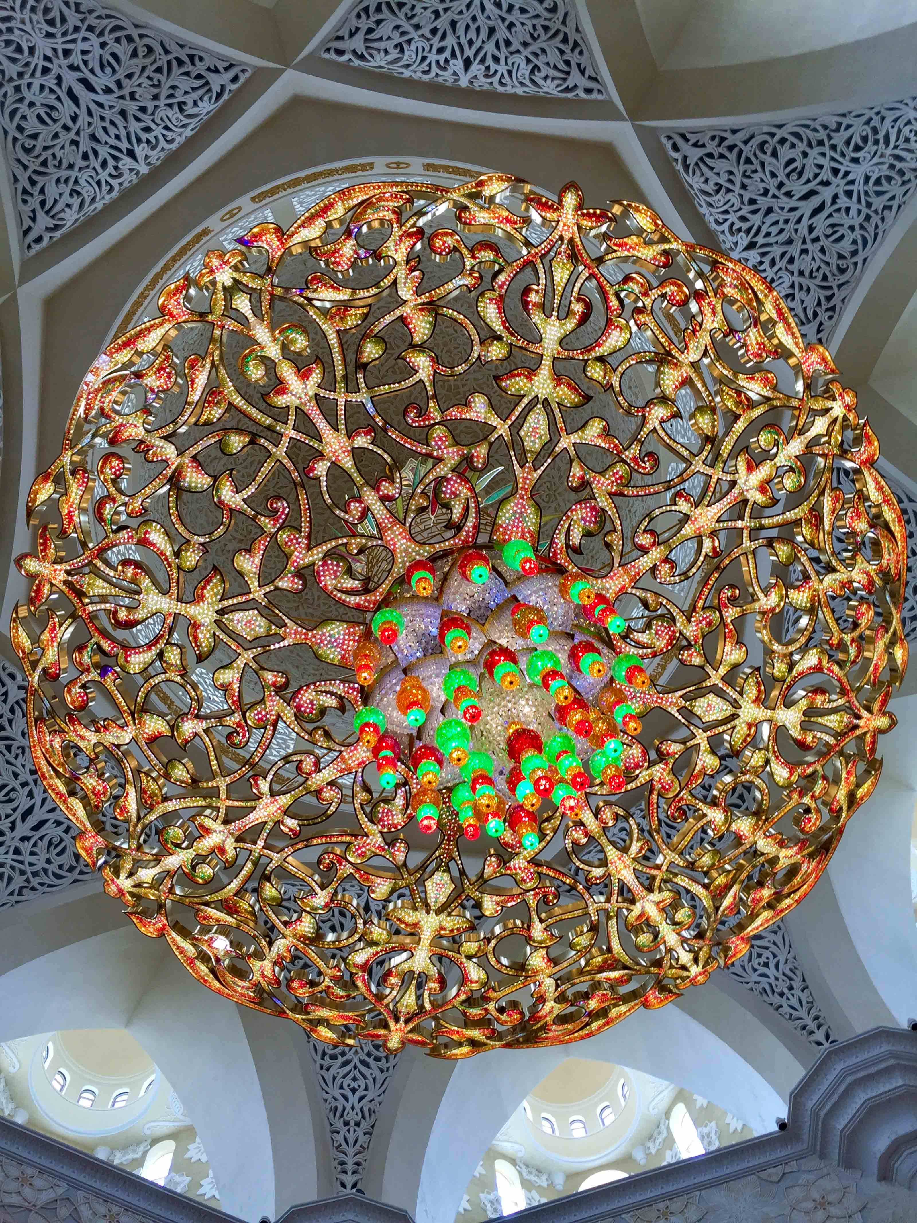 最奢华最漂亮阿布扎比的清真寺,最奢华清真寺谢赫扎伊德