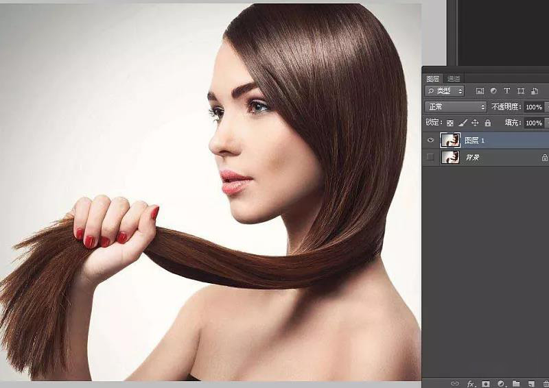 ps抠发丝详细教程,ps抠浅色发丝最好的技巧