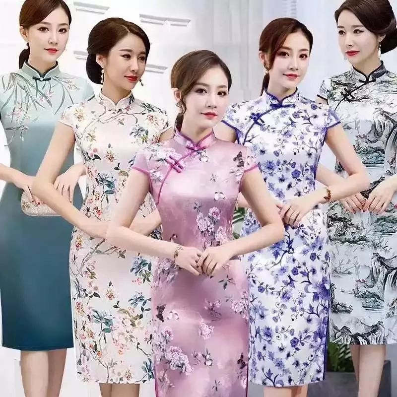 2021年杭州丝绸旗袍广州展销会,杭州金堂旗袍厂家