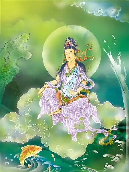 观世音菩萨千种法相,观世音菩萨三十三身相精美大图