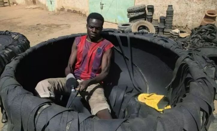 在中国是轮胎，去了非洲变成了鞋？