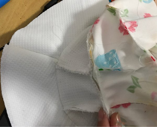 半大檐遮阳帽钩针教程,大沿遮阳帽的制作教程