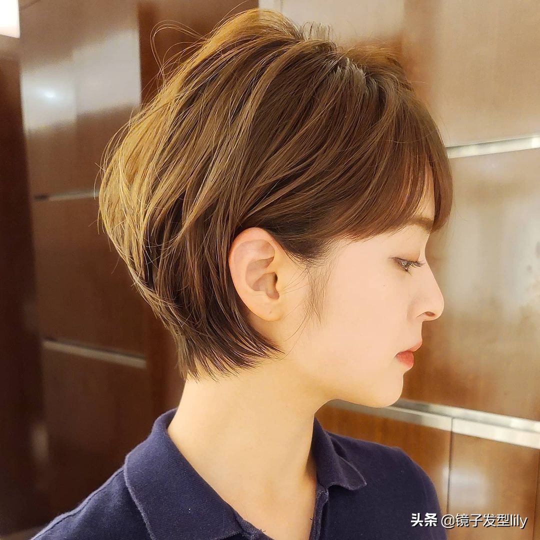 超适合女生夏天剪的几款超短发,女夏季气质扎发