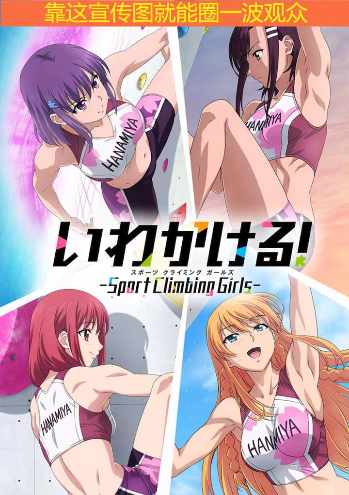 10月新番《攀岩少女》：教练，我想学攀岩，和她一起学