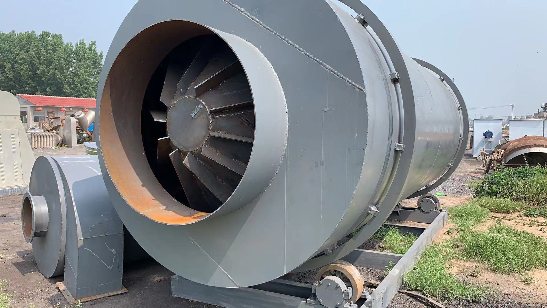 湖南二手三筒烘干机价格是多少,4000元的烘干机和8000元烘干机区别