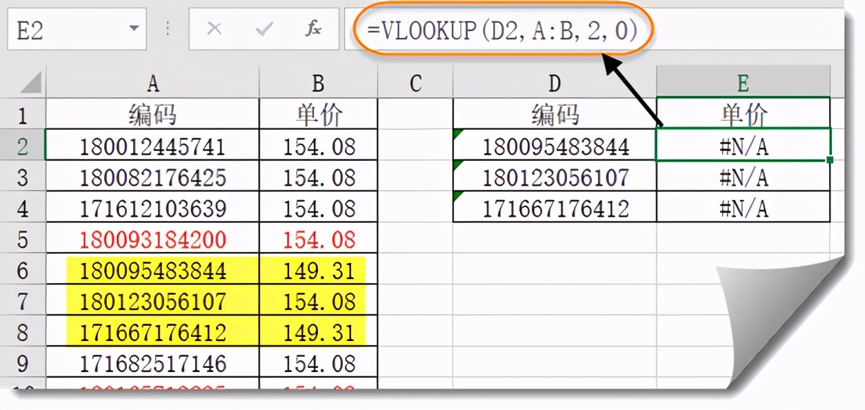 vlookup错误解决方法,vlookup常见错误及解决办法