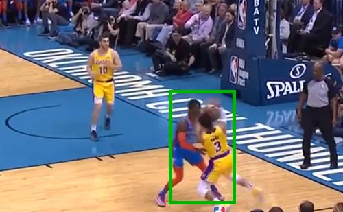 湖人双核受伤,湖人遭雷霆大逆转集锦