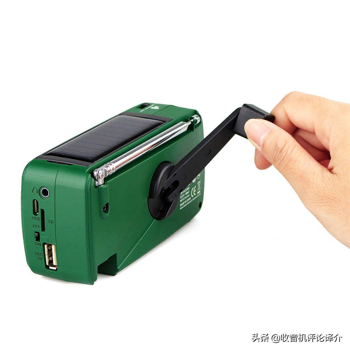 便携全波段充电式收音机,小型多功能便携式收音机