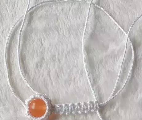 用弹力绳转运珠戒指编织教程,戒指编织教程大全简单图片