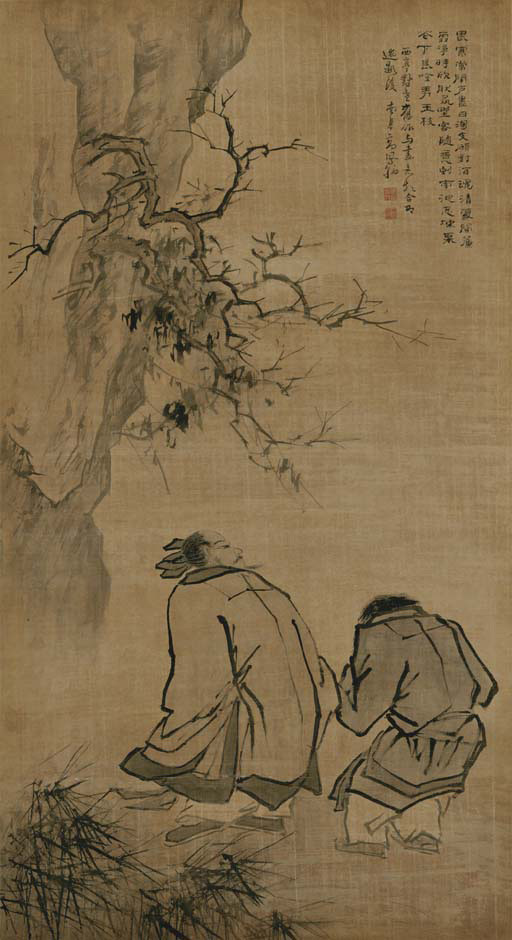 高凤翰画作特点,清初高凤翰人物画