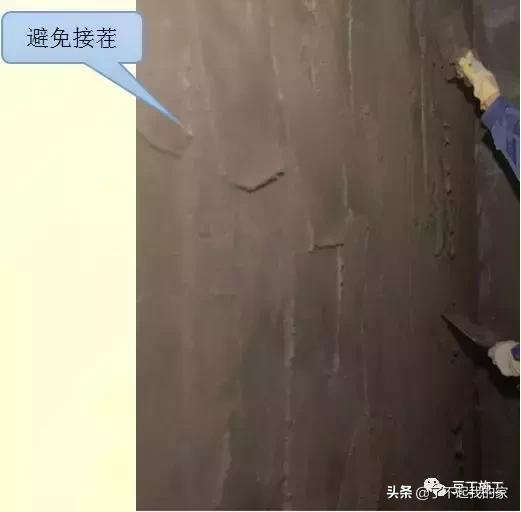 天棚抹灰施工工艺及质量控制要点,室内5mm抗裂砂浆抹灰施工工艺