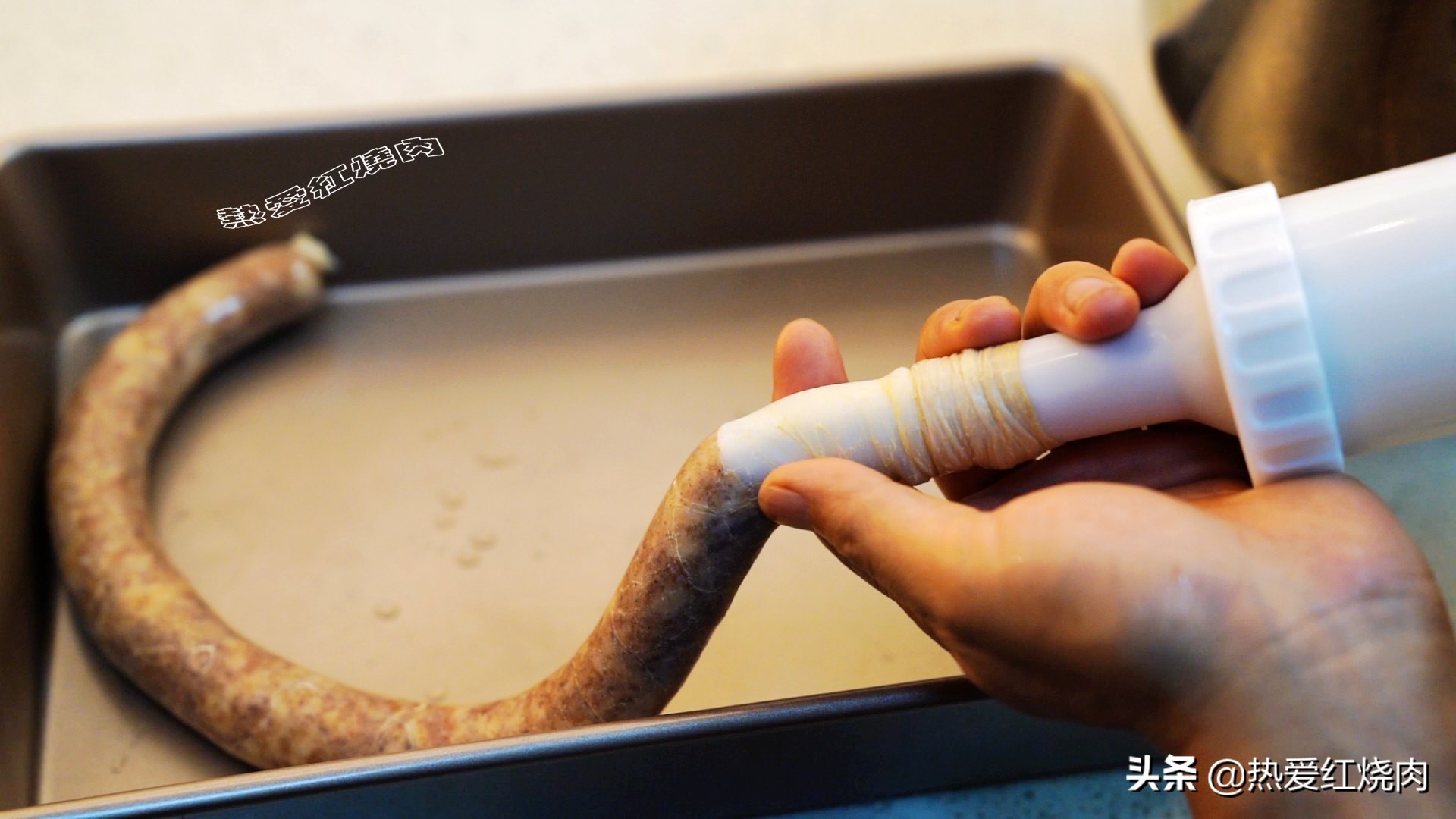 自制黑胡椒烤肠的做法及配方,脆皮黑胡椒烤肠的做法