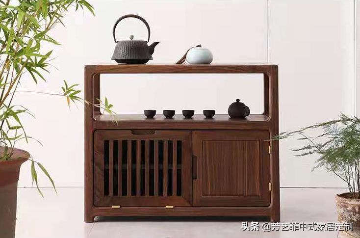 小茶室现代简约茶台,小空间茶室茶台推荐