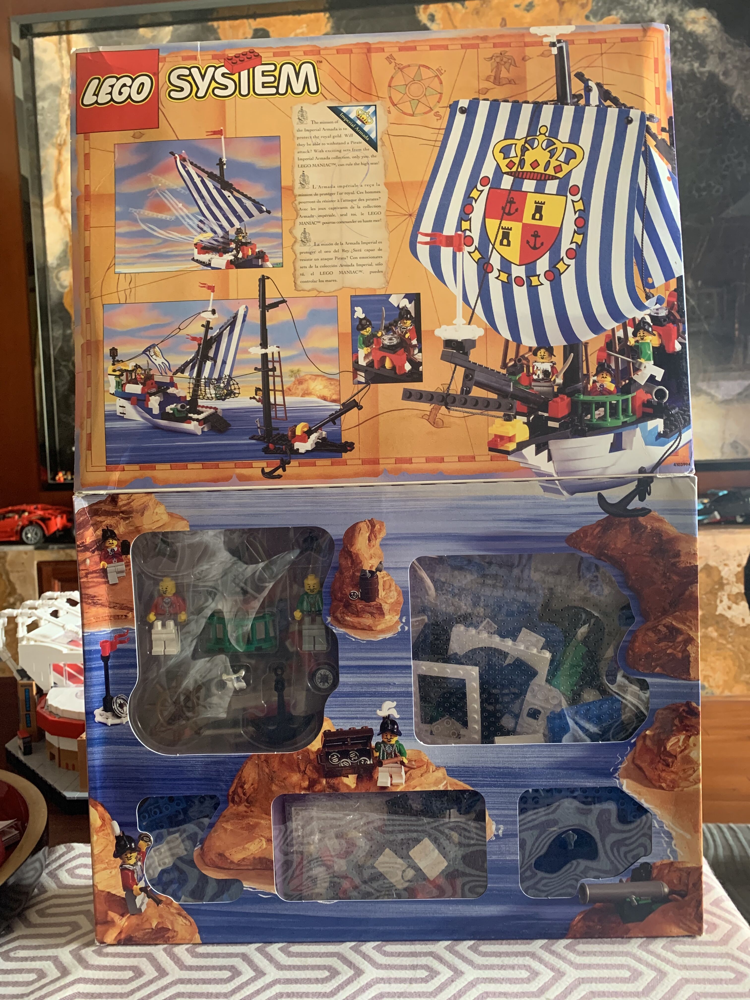 乐高加勒比海盗帝国战舰开箱测评,乐高海盗沉船测评