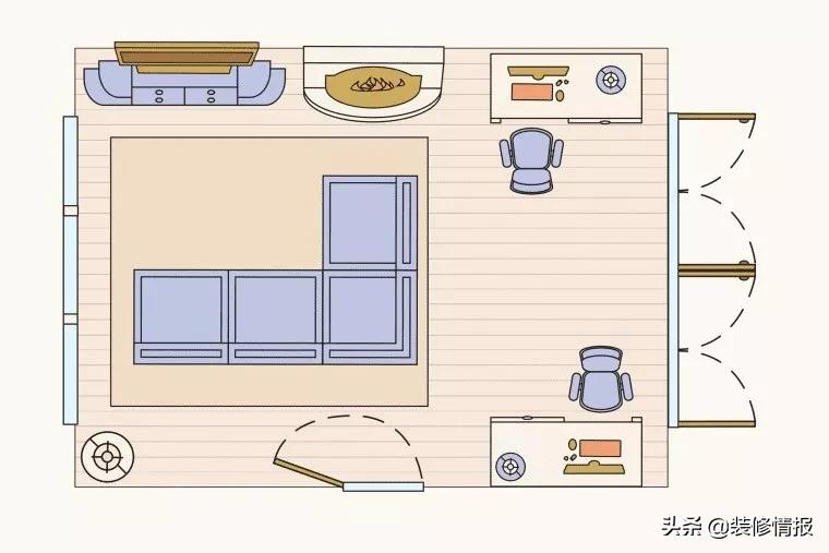 经典客厅布置100种简单,100个客厅布局合集