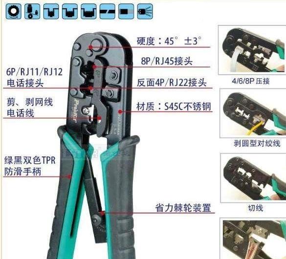 网线水晶头接法教程全过程,网线水晶头接法568a和568b的区别