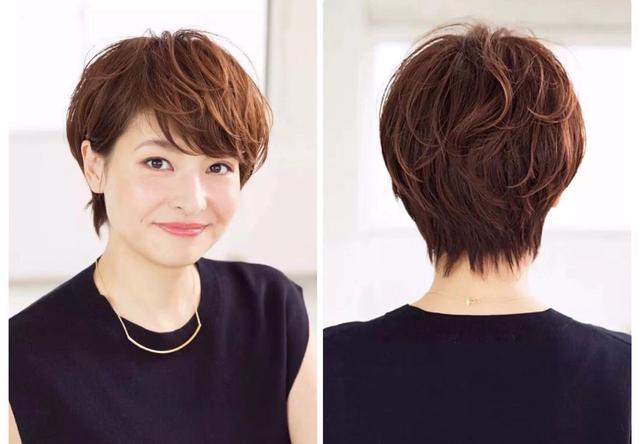 18岁脸大最流行剪短发,剪短发真的会减龄