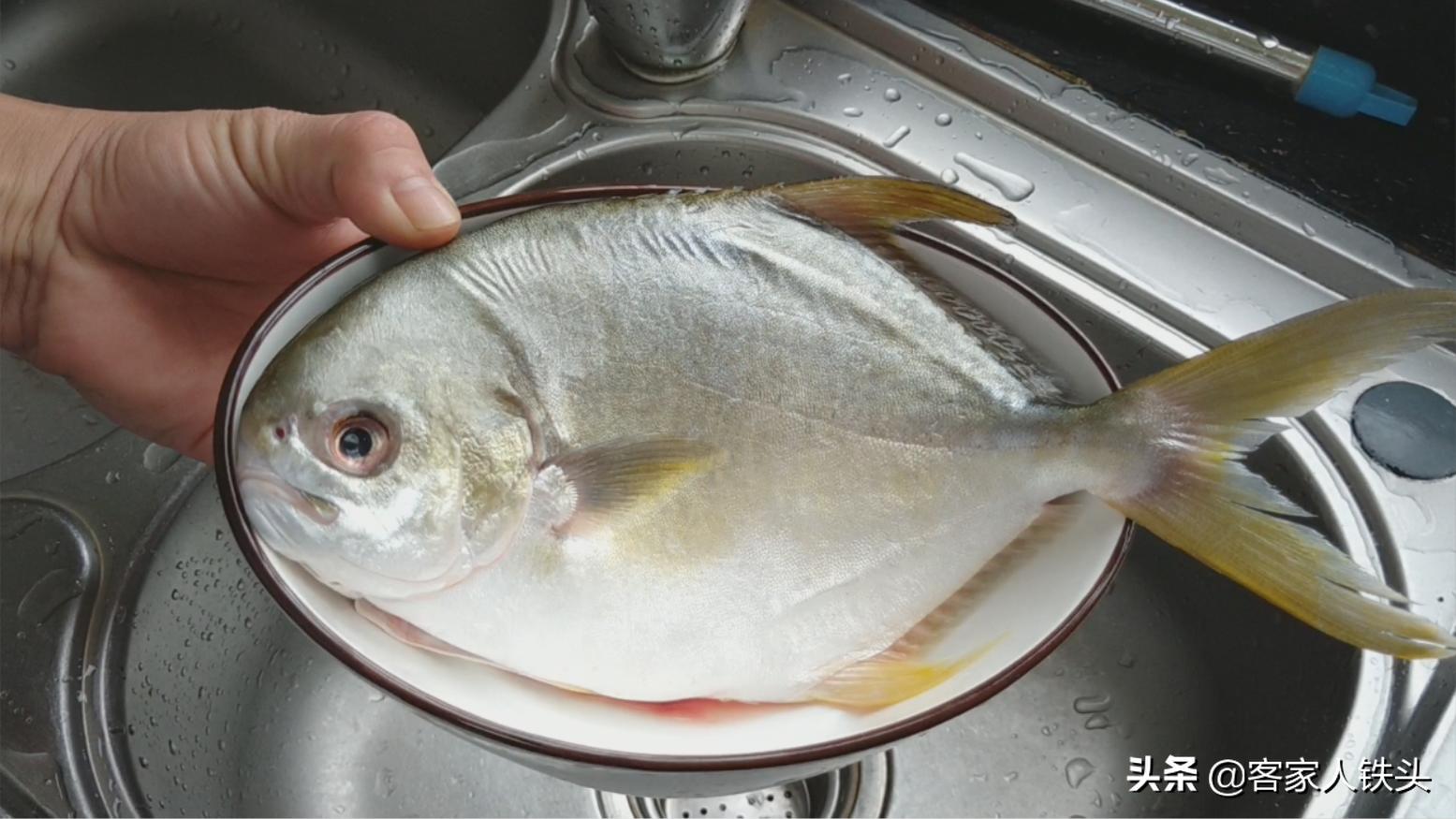 红烧金鲳鱼怎么煎好吃窍门,香煎金鲳鱼切鱼的正确方法和技巧