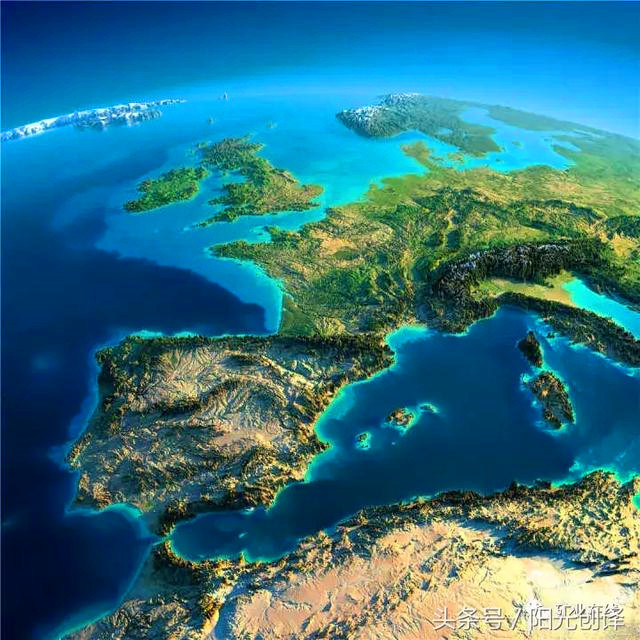 七大洲分界线地图详细版,讲解世界地图七大洲