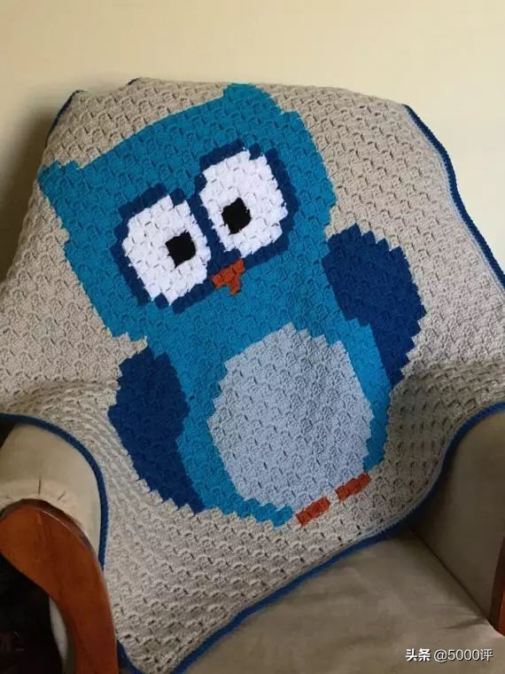 编织宝宝毯教程,编织漂亮婴儿卡通毯子