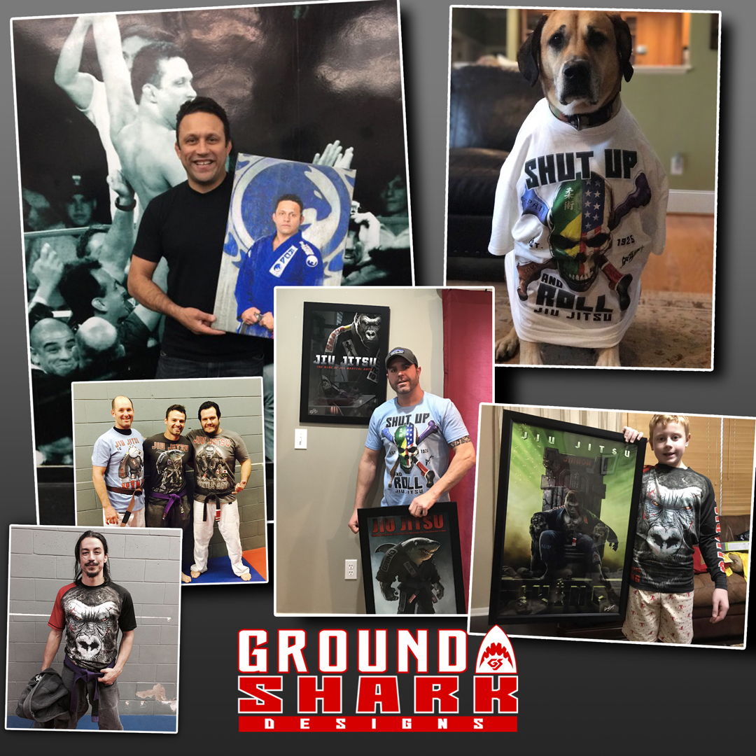 会巴西柔术的动物有多酷？让GroundShark（陆地鲨）告诉你