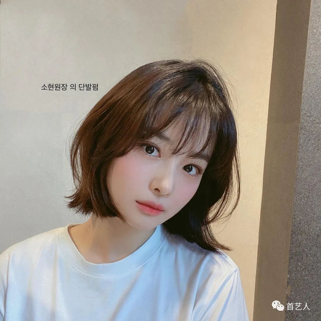 没有刘海颧骨高脸型有点方的发型,颧骨高加额头窄法式刘海发型教程