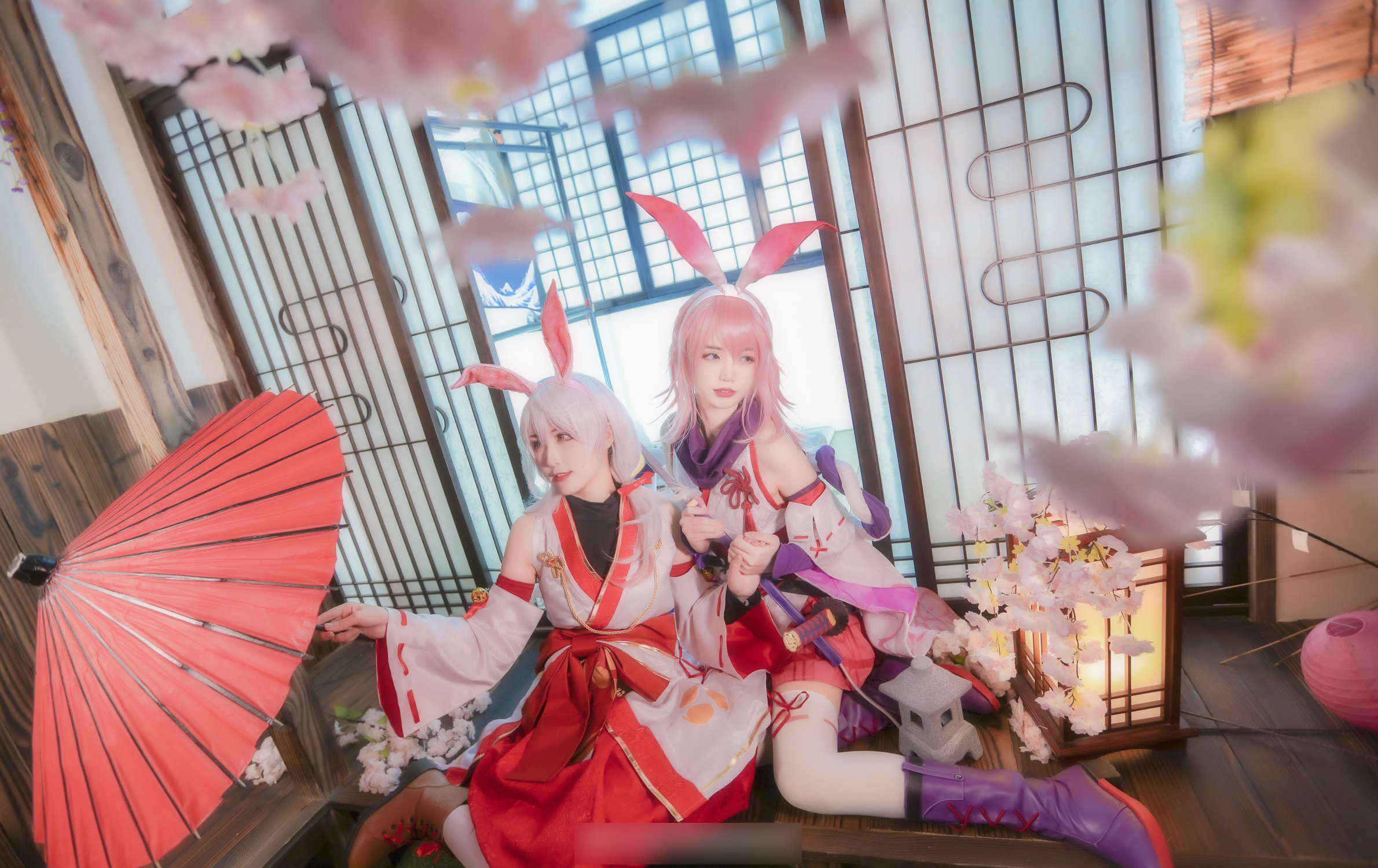 崩坏三cos八重凛,崩坏3八重樱绮罗幻梦cos正片