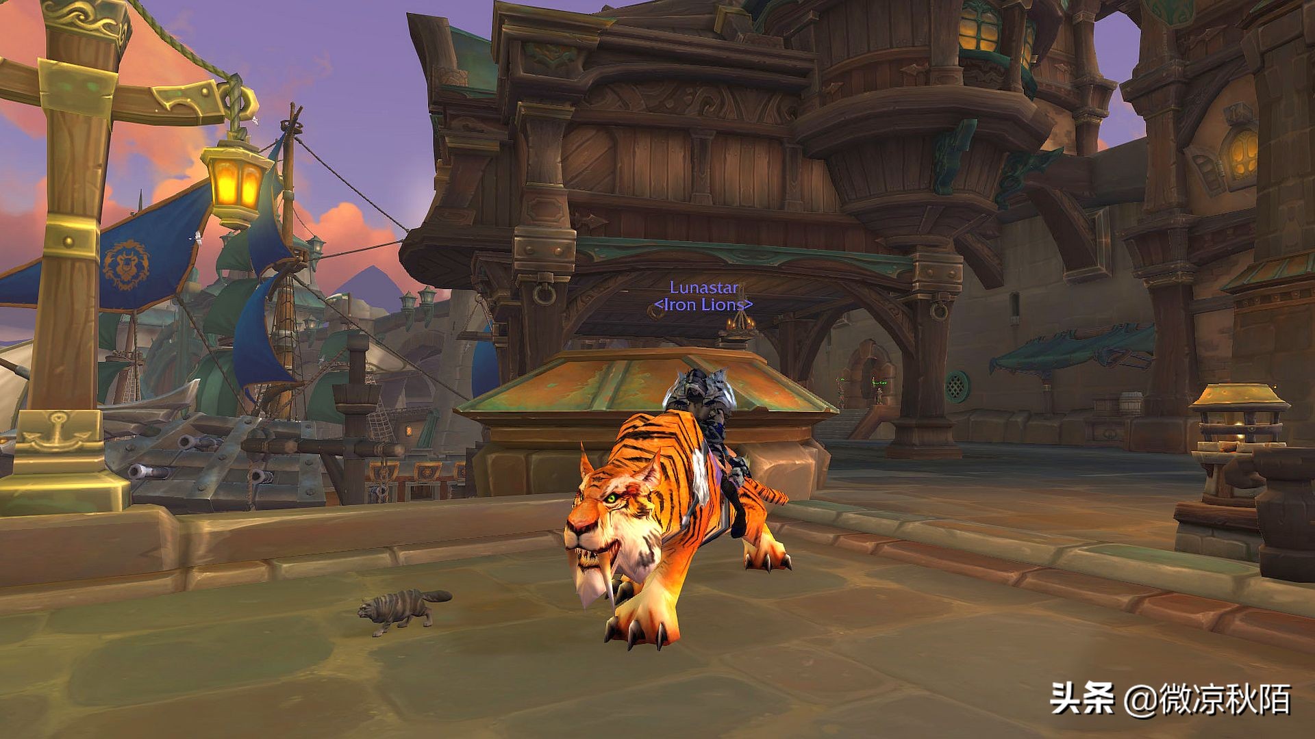 魔兽世界幽灵虎坐骑在哪里,魔兽世界幽灵虎古德