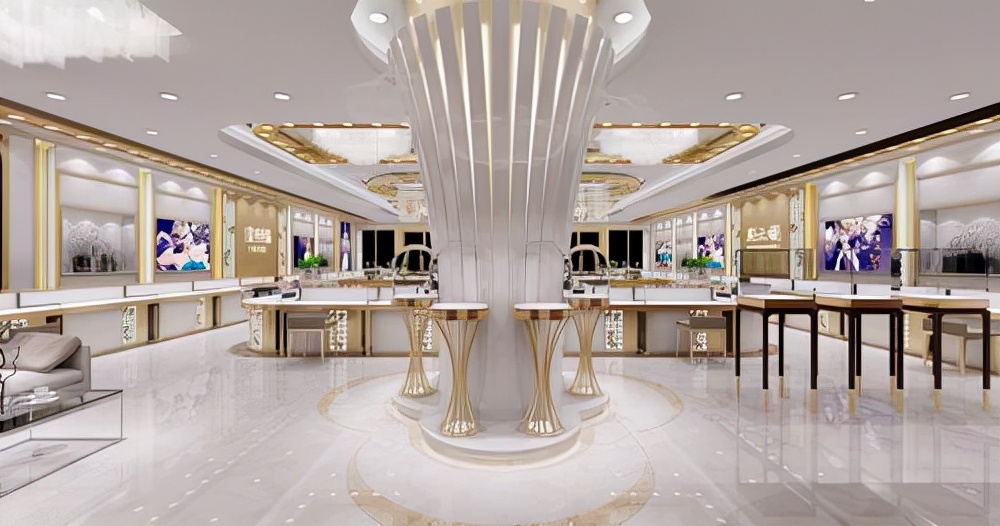 高端珠宝商业空间设计,珠宝商业设计空间优秀设计案例