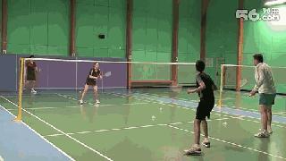 羽毛球女双技巧,羽球双打怎样变强