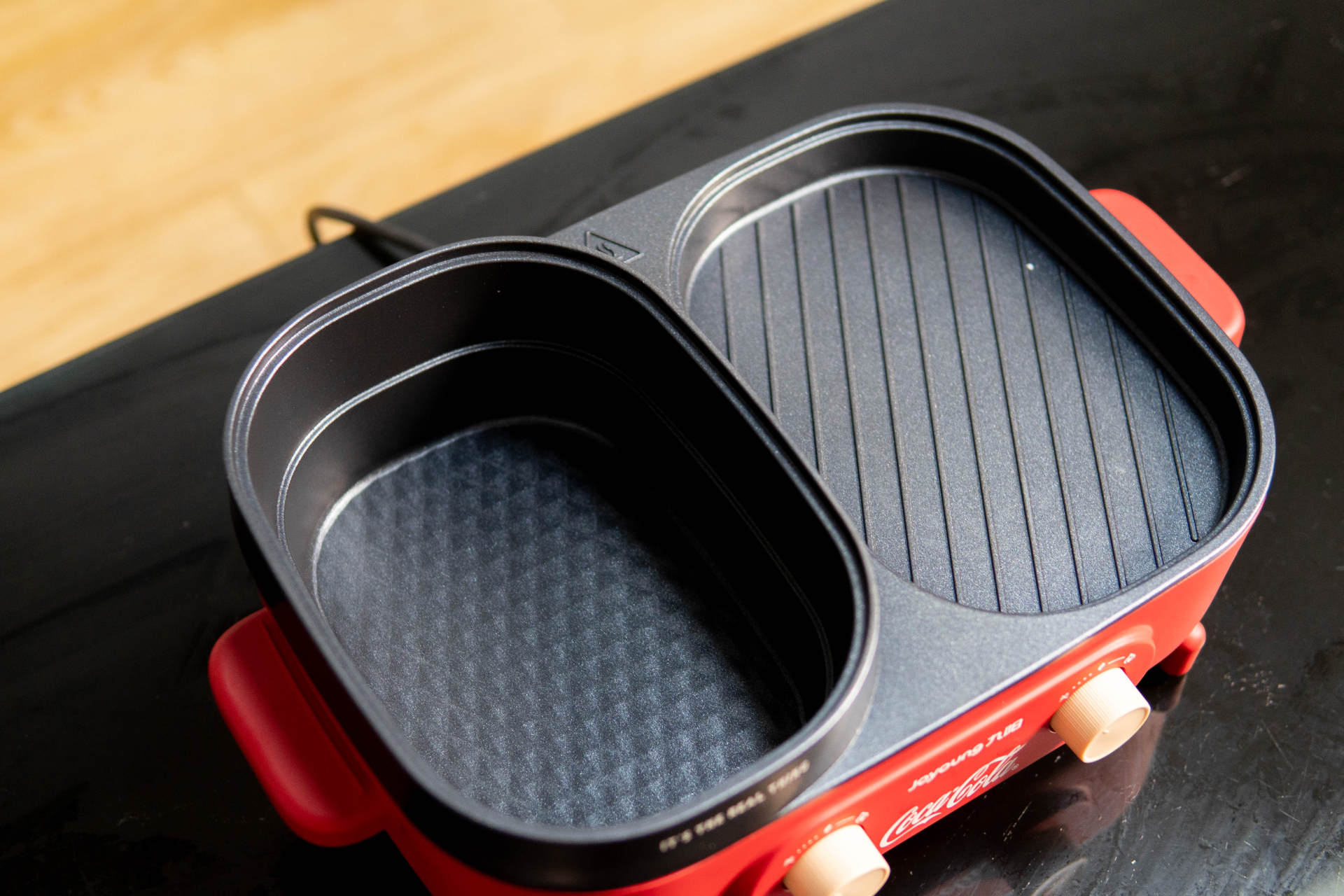 九阳涮锅烧烤一体机麦饭石,九阳涮锅烧烤一体机