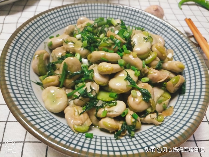 青蚕豆怎么炒又香酥脆,怎么炒蚕豆才好吃又入味儿
