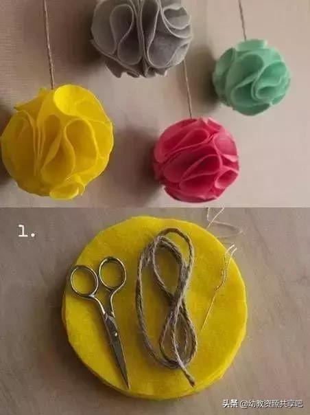 幼儿园环创教室吊饰简单又好看,幼儿园吊饰筷子纸杯环创简单好看