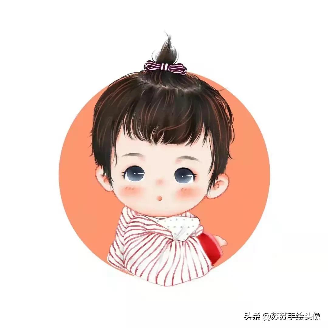 可爱又摆烂的萌娃头像,可爱到顶点的萌宝头像