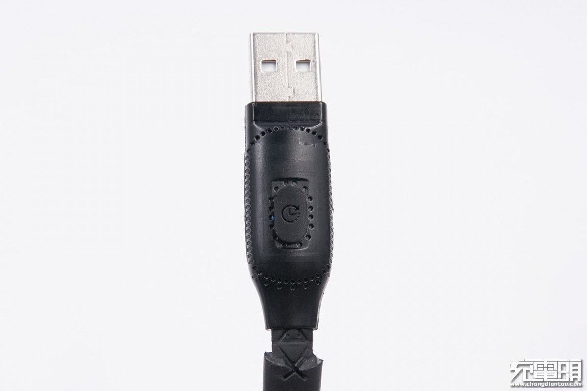 c口快充数据线拆解,加粗快充可自动断电数据线测评