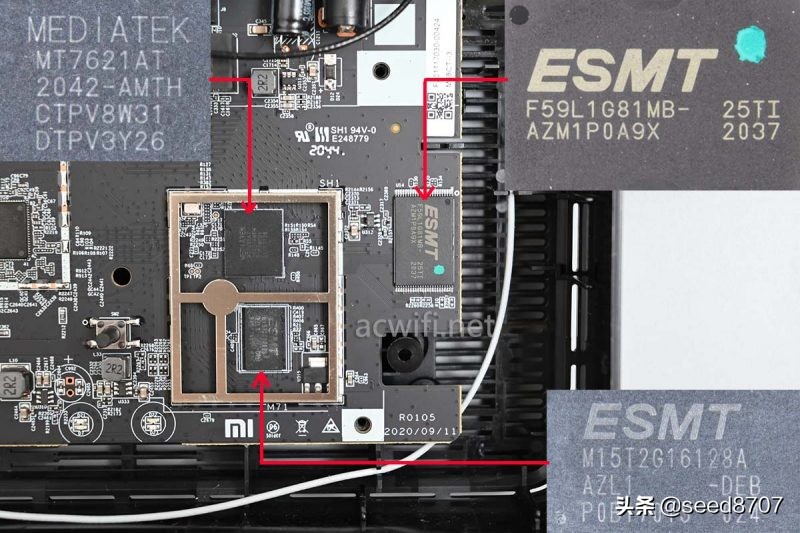 小米路由器cr6609拆机图解,小米cr6609电信版怎么连接米家