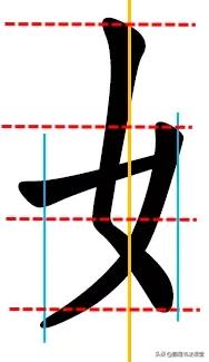 毛笔书法行书偏旁部首教学视频,篆书偏旁部首对照表3000字